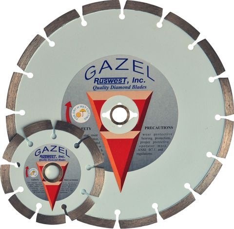 Алмазный диск СПЛИТСТОУН GAZEL Profi 1A1RSS стройматериалы 230 (8) мм